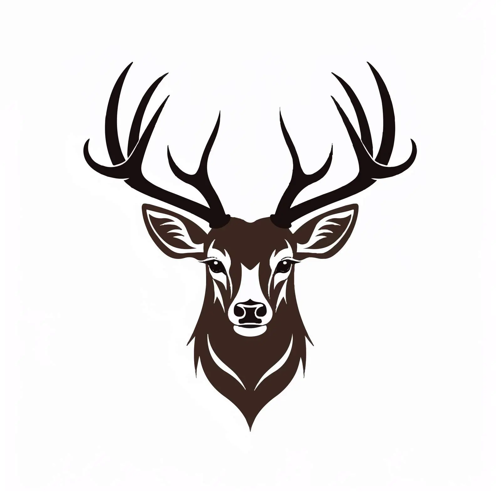 Isolated Deer Line Vector Illustration — free download from Dotvec