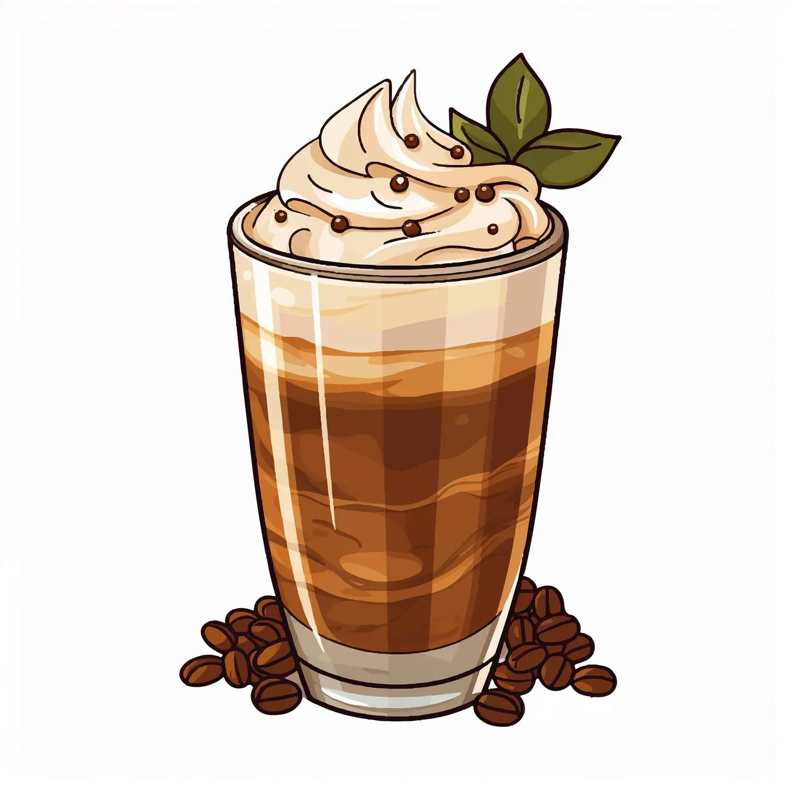 Delicious Coffee Design Vector Illustration — free download from Dotvec
