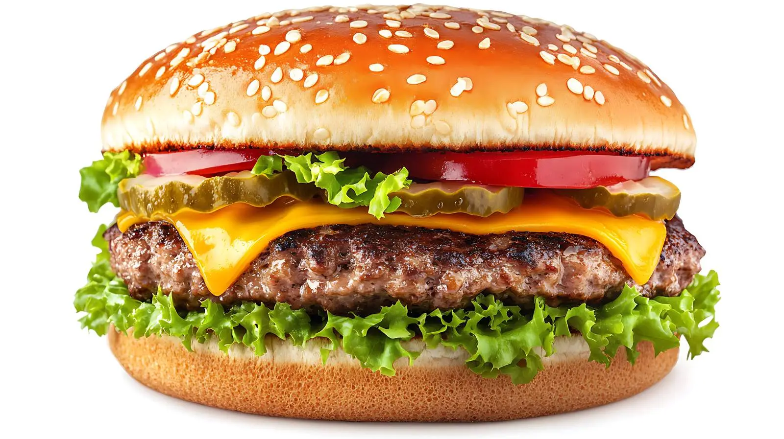 Savory Fast Food Burger Image — free download from Dotvec