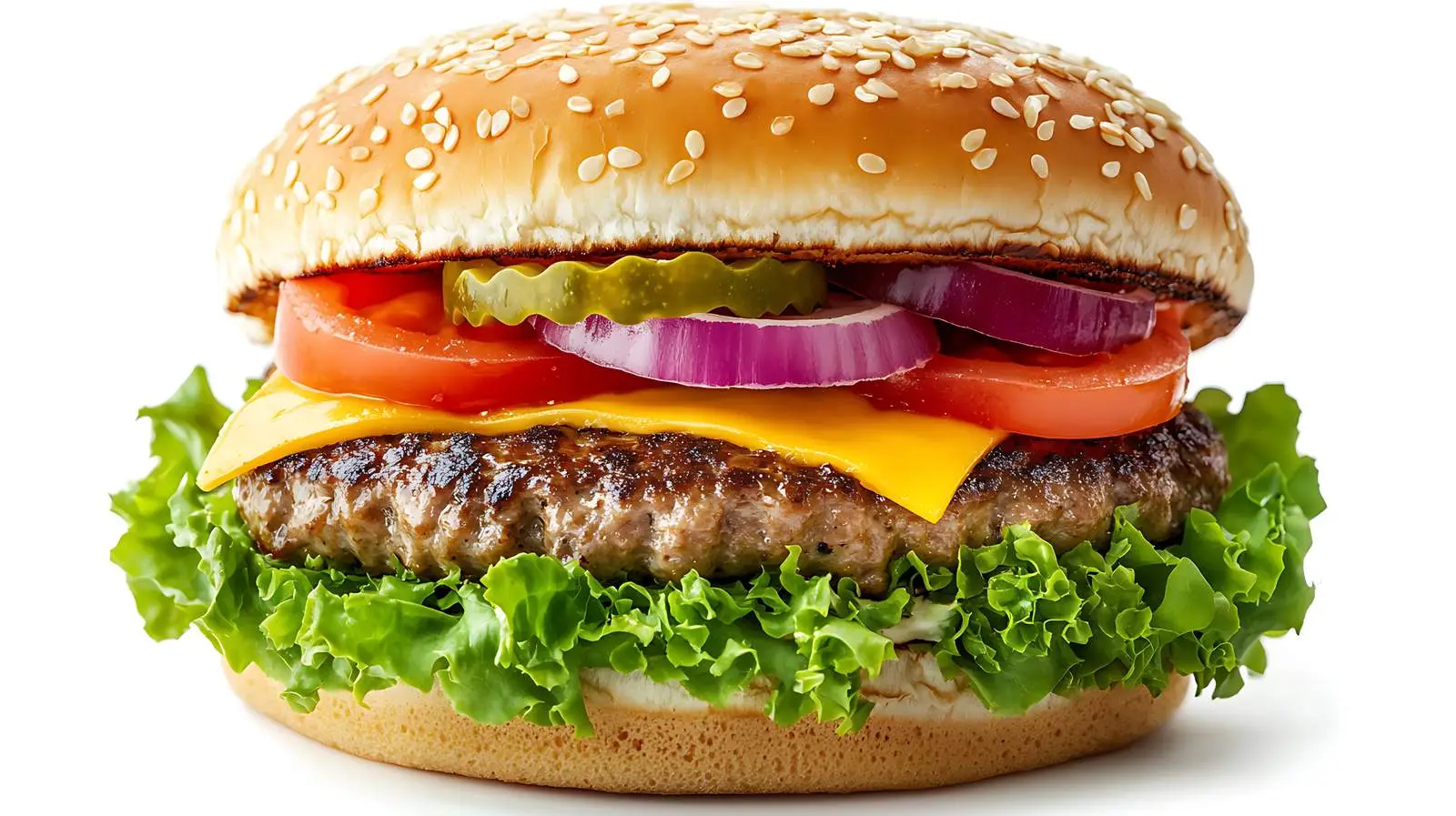 Savory Fast Food Burger Photography — free download from Dotvec