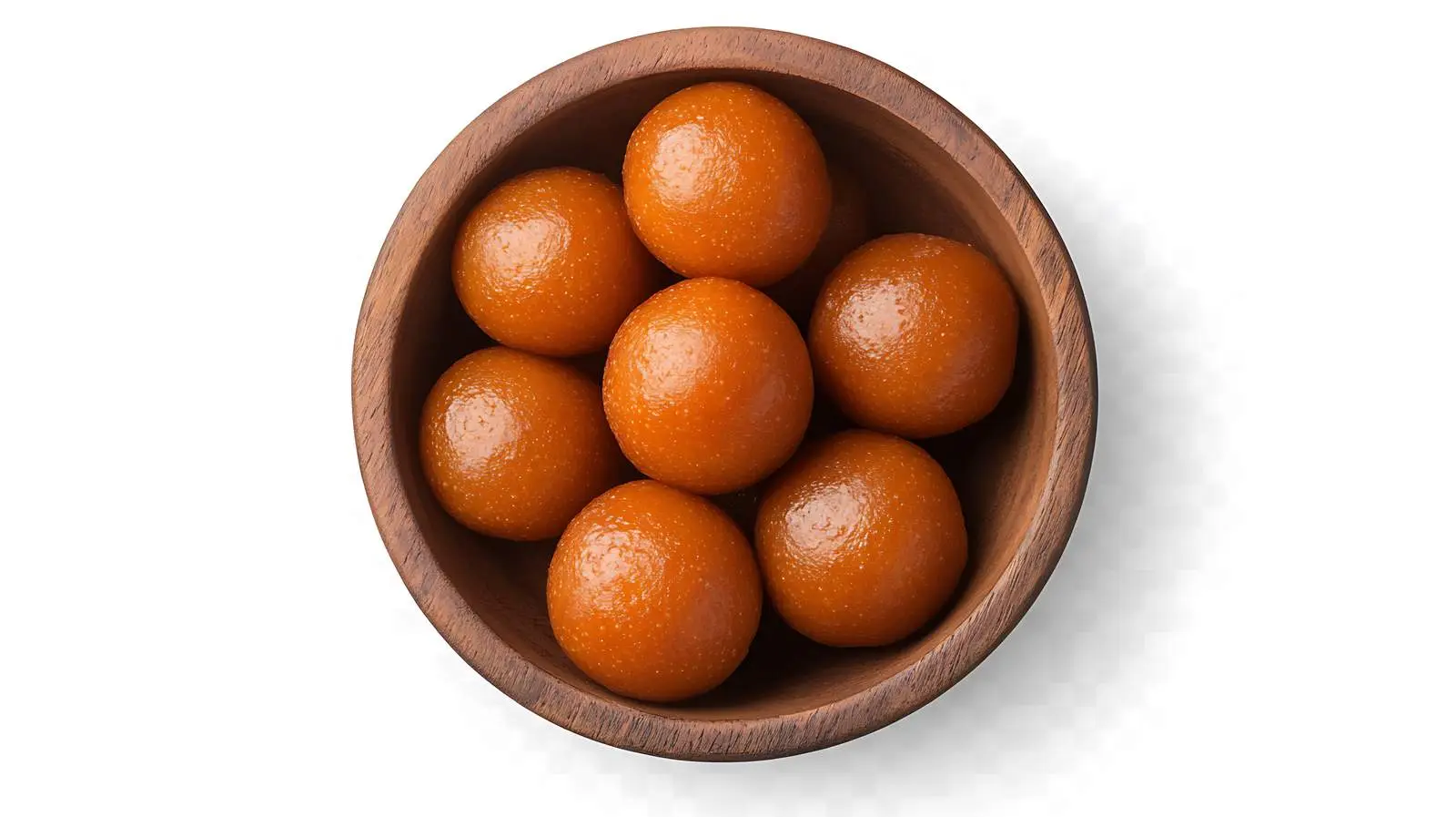 Elegant Gulab Jamun Bowl View from Above — free download from Dotvec