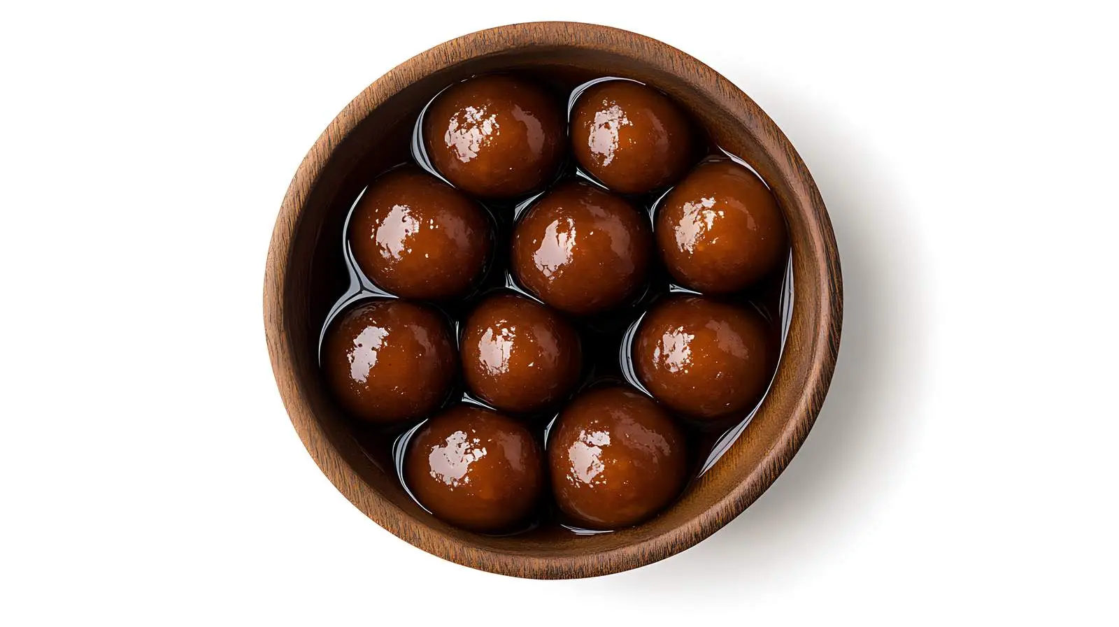Gulab Jamun Bowl Top View — free download from Dotvec