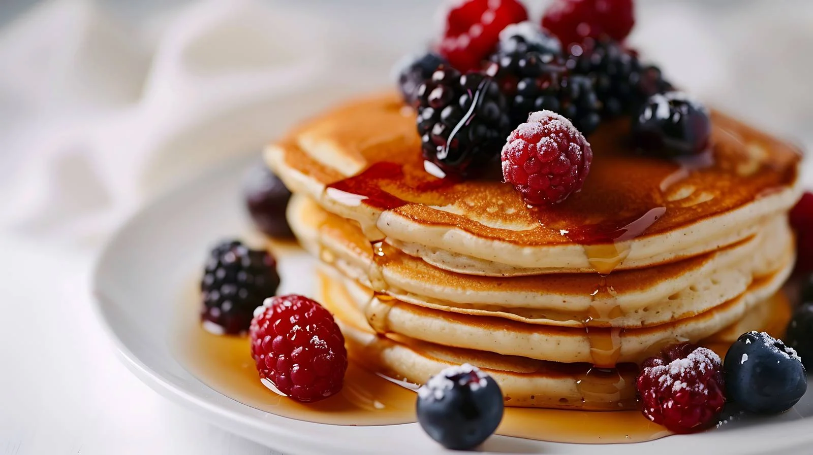 Scrumptious Berry Pancakes — free download from Dotvec