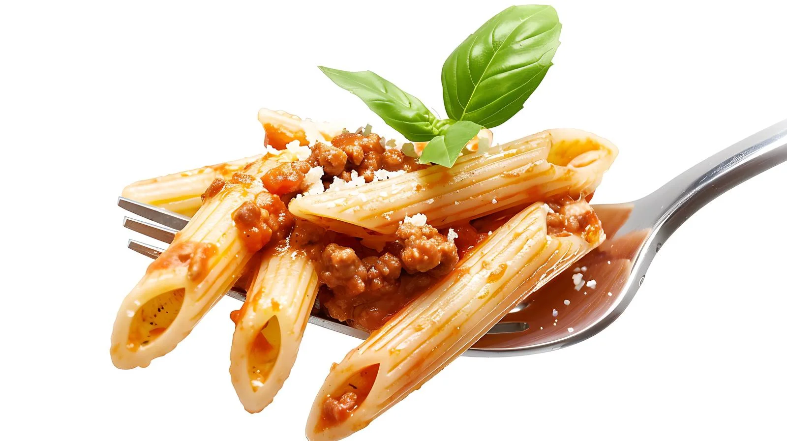 Savory Penne Pasta in Bolognese Sauce — free download from Dotvec