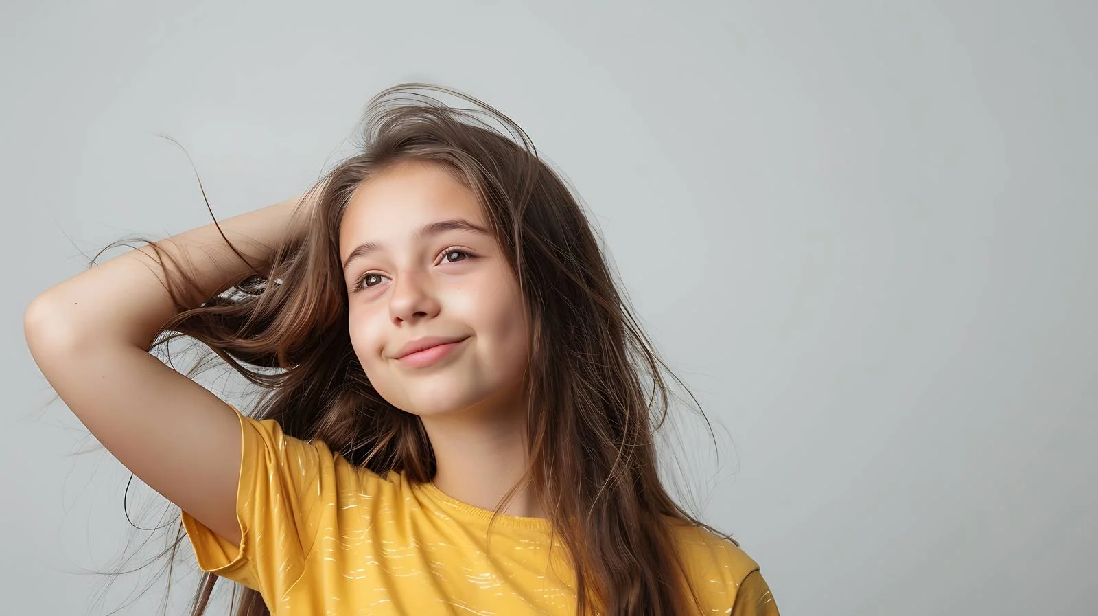 Joyful young lady on grass field — free download from Dotvec