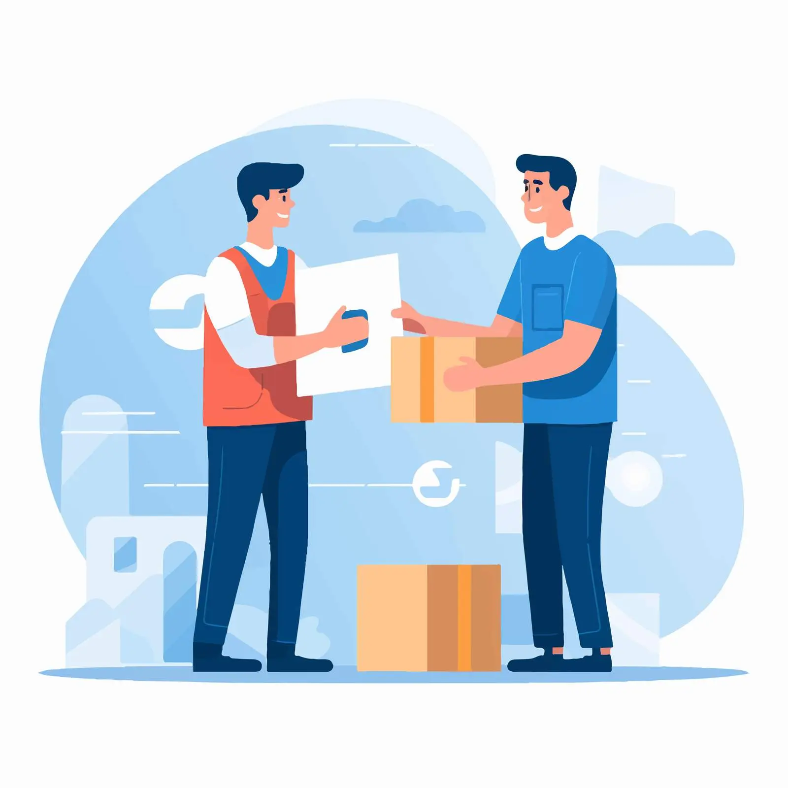 Parcel Delivery for Medicines and Humanitarian Aid – free parcel image from Dotvec