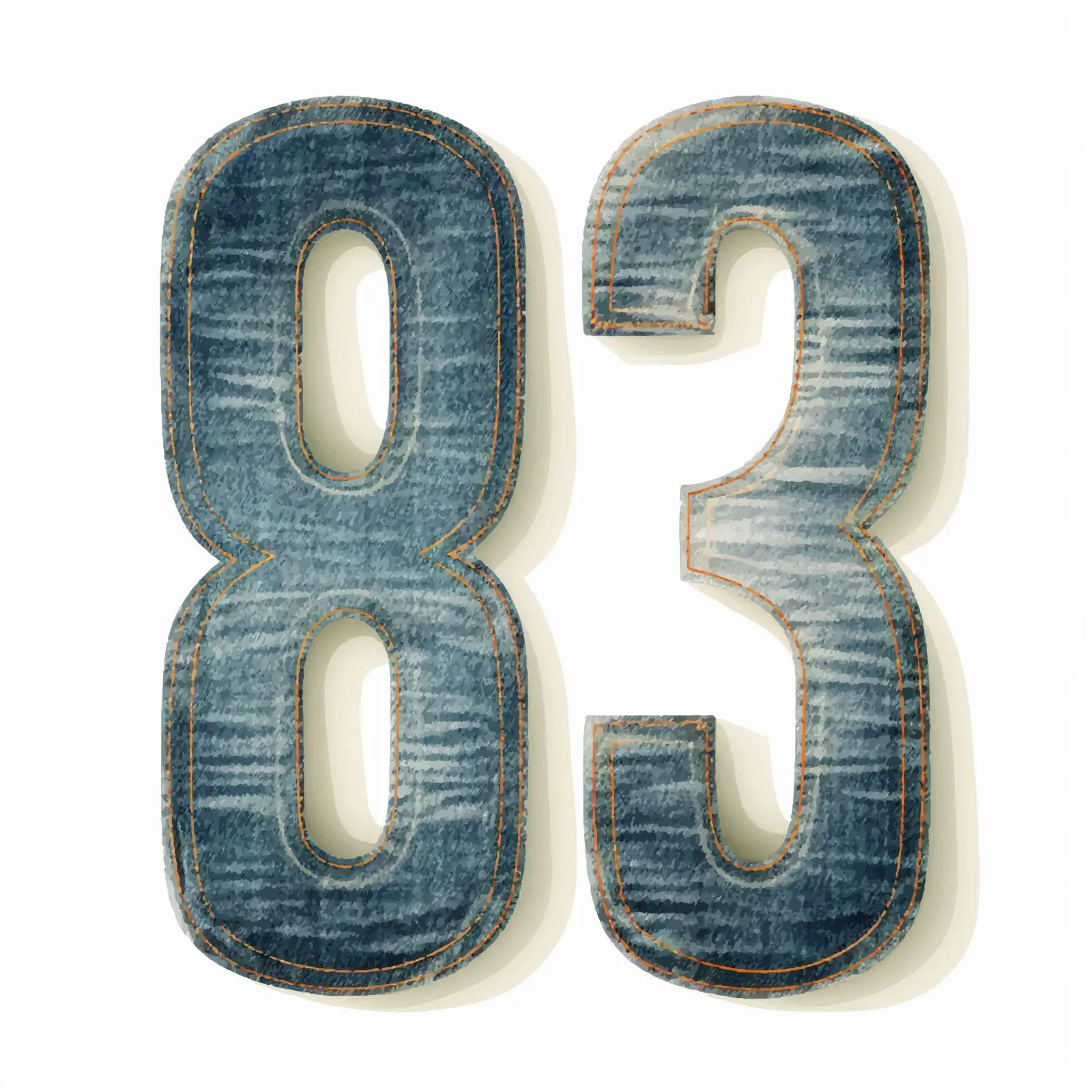 Classic Denim Elements Vector Set on White Background – free isolated elements image from Dotvec