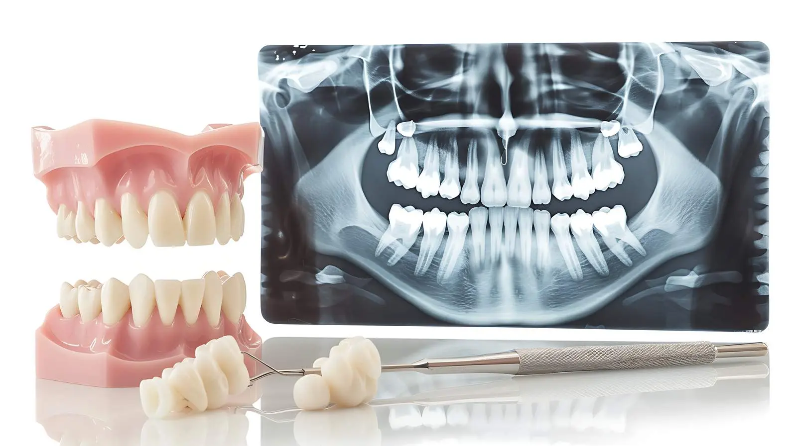 Dental X-Ray and Instruments Isolated Image – free patient treatment image from Dotvec