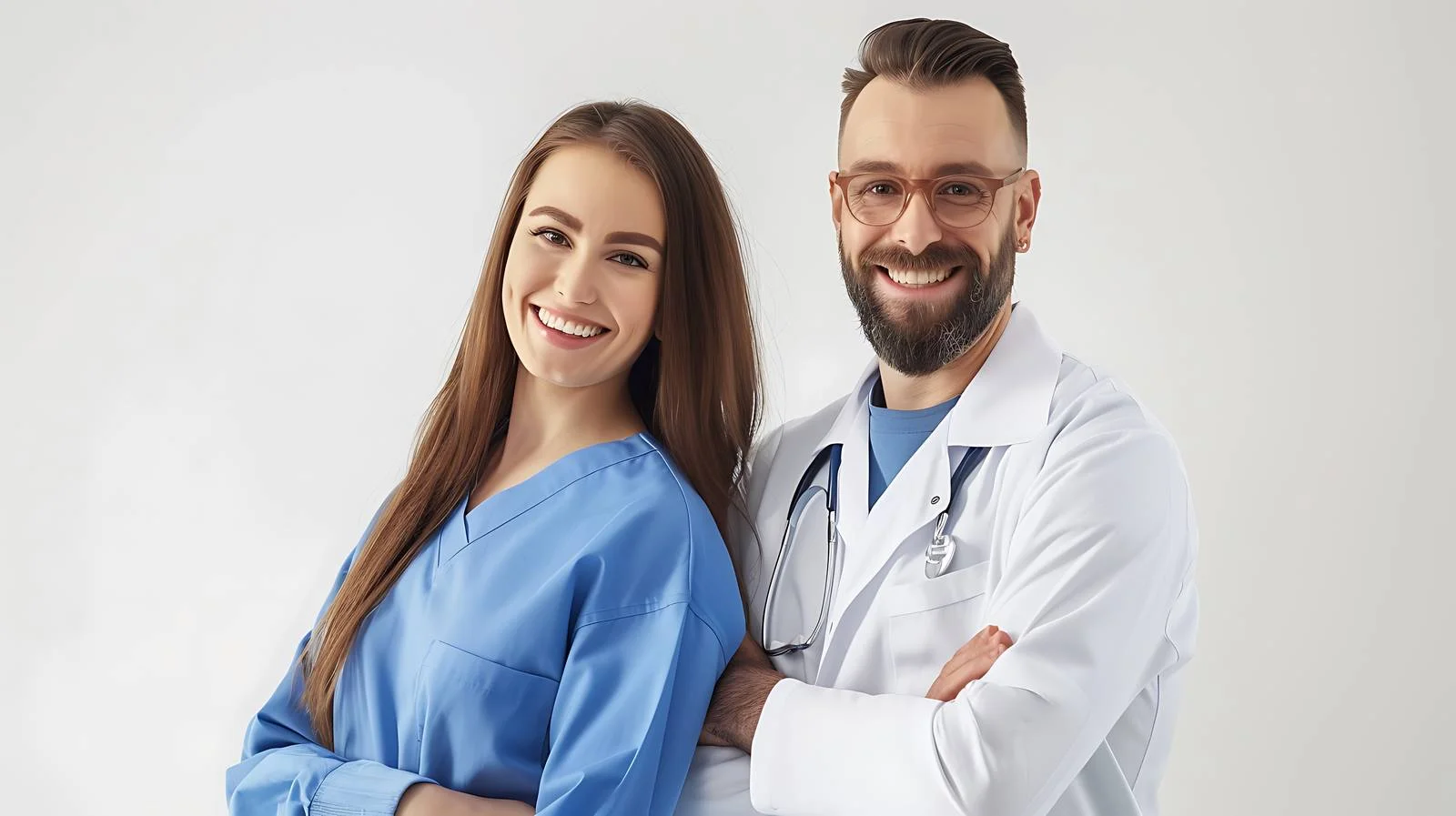 Dental Professional Patient Portrait Smiling — free download from Dotvec