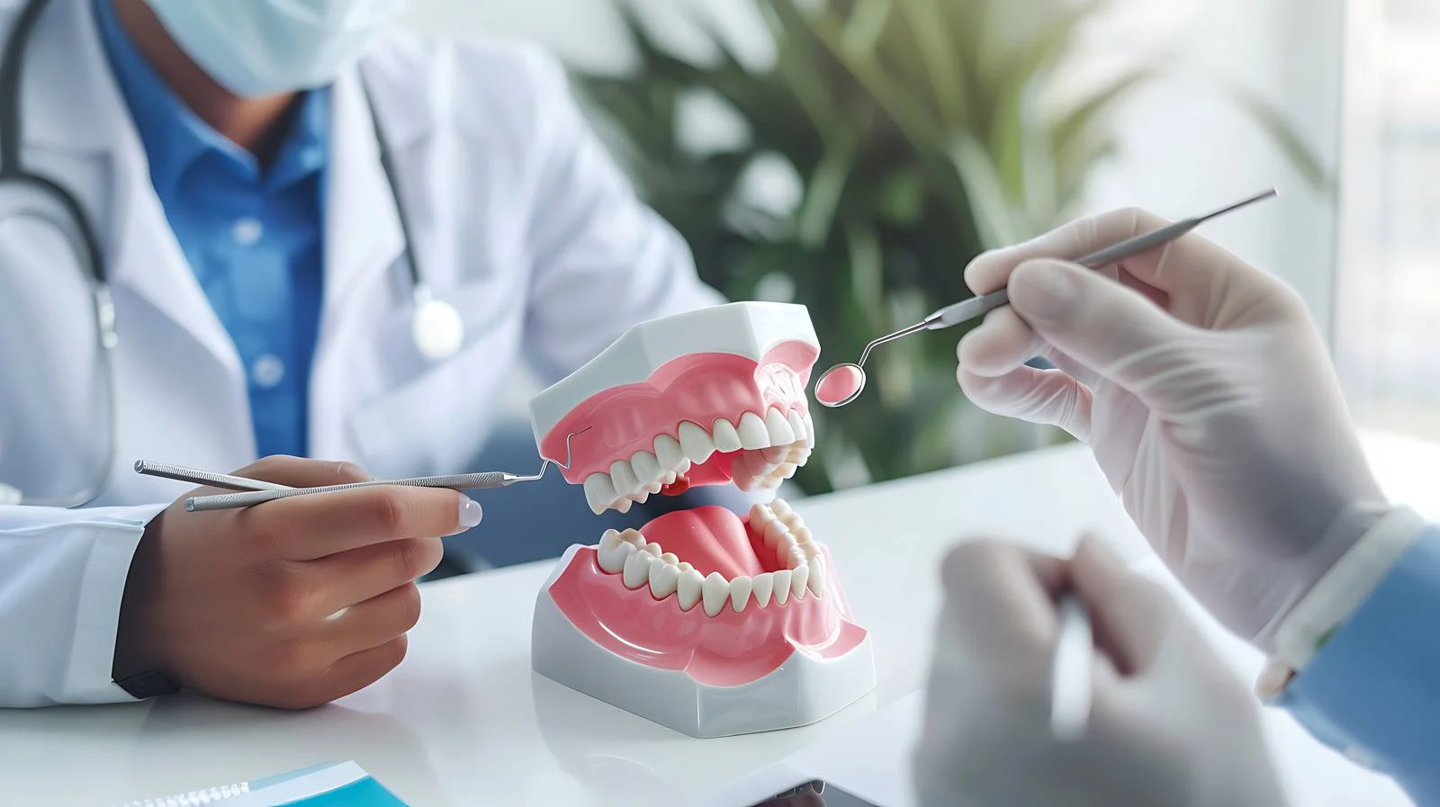 Dental Bridge Explanation to Tooth Model — free download from Dotvec