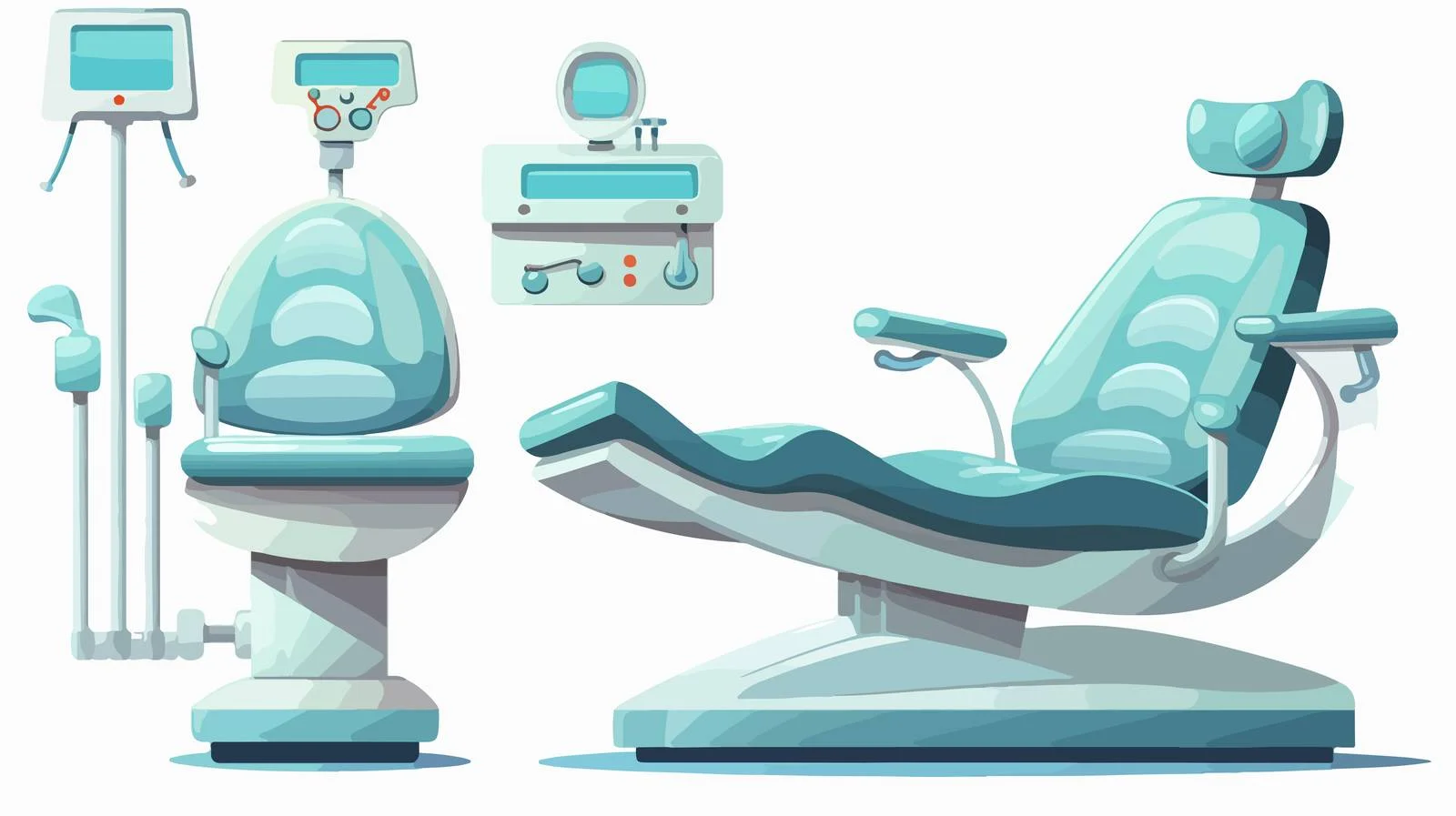 Quality Dental Chair with Cart — free download from Dotvec