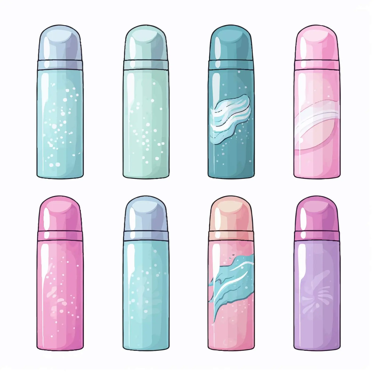 Isolated Deodorant Vector Illustration on White Background – free vector png image from Dotvec