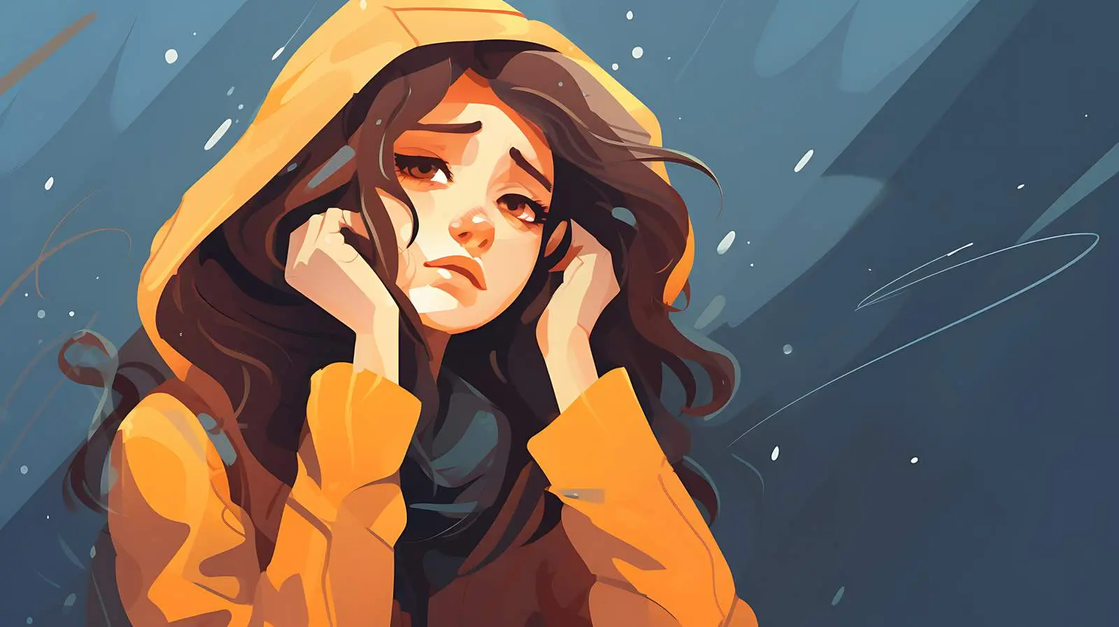 Illustration of Frustrated Woman — free download from Dotvec