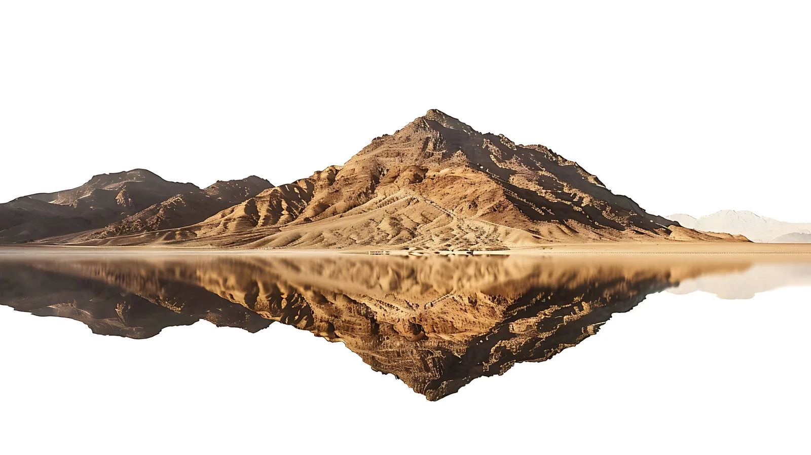 Pristine Desert Mountain Lake Environment Isolation – free physical geography image from Dotvec