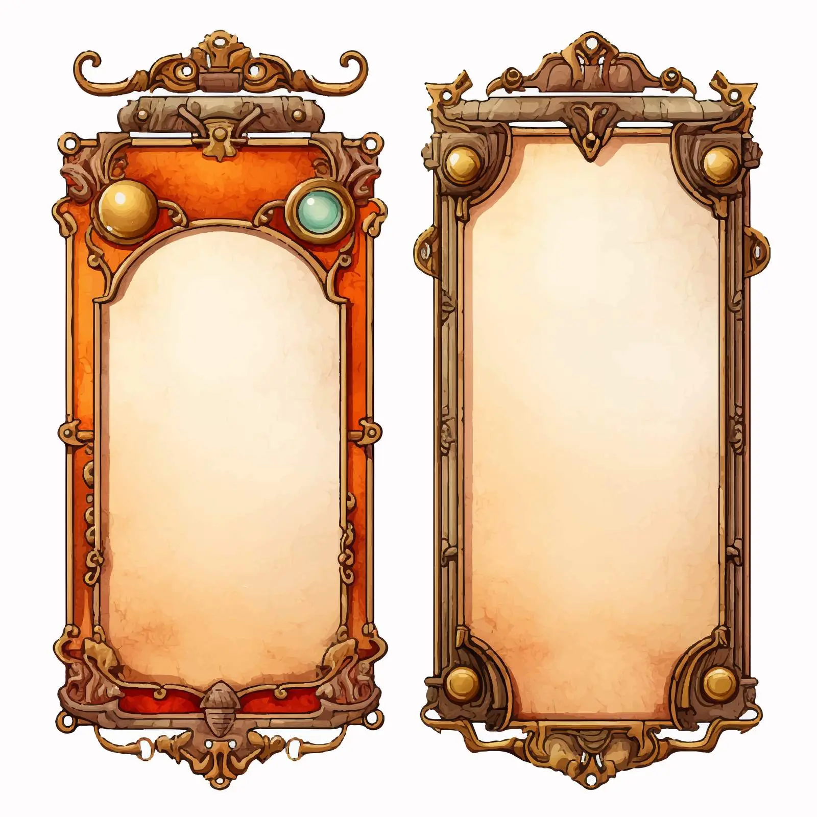 Universal Leather Embellishments Design Vectors — free download from Dotvec