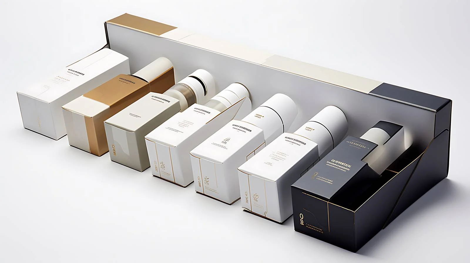 Professional Product Packaging Design Prototype Composition — free download from Dotvec