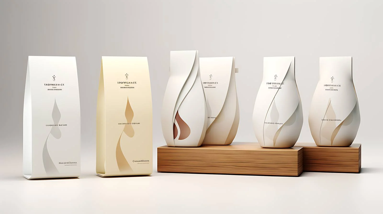 Professional packaging prototype presentation design — free download from Dotvec