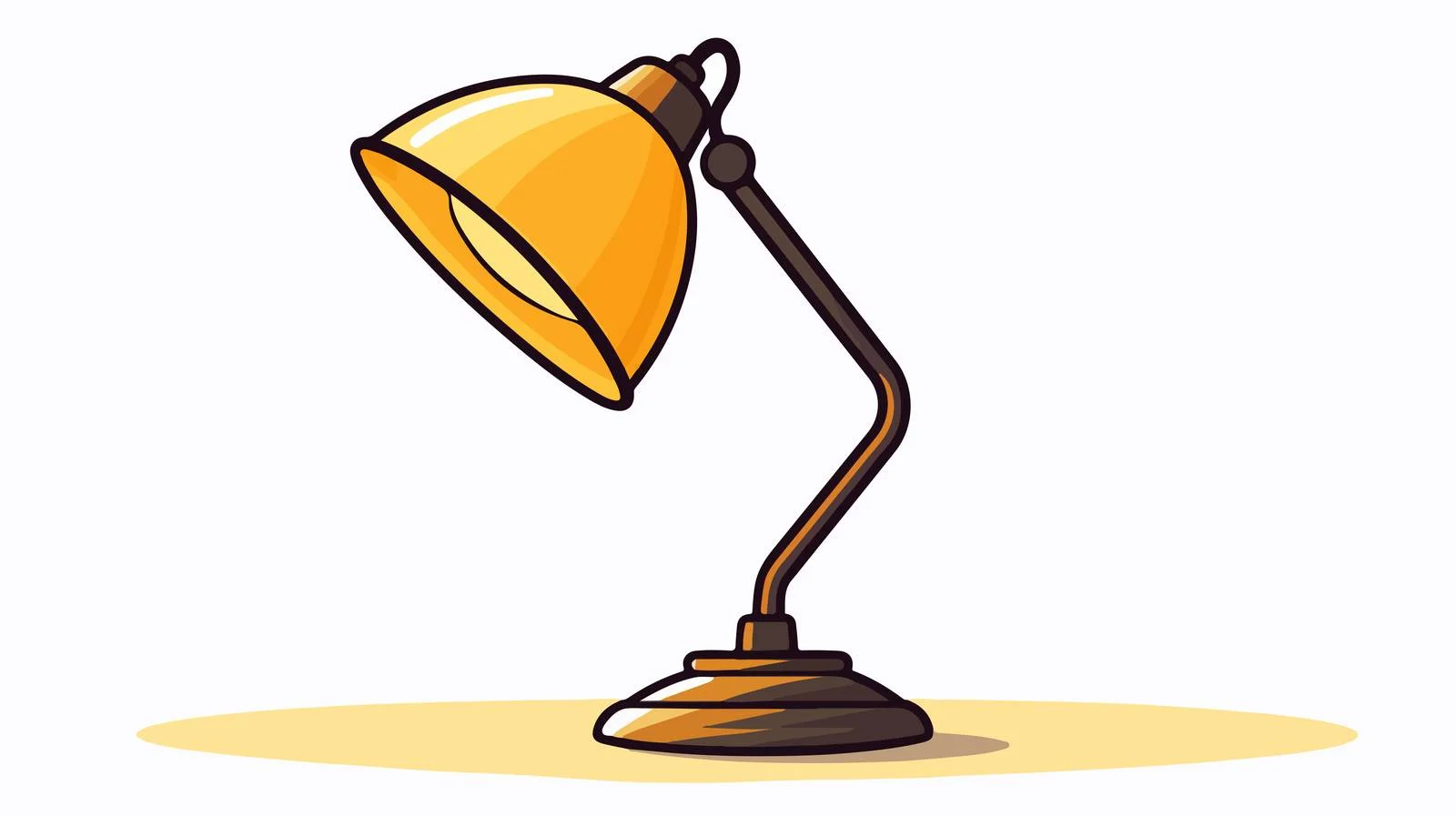 Modern Desk Lamp — free download from Dotvec