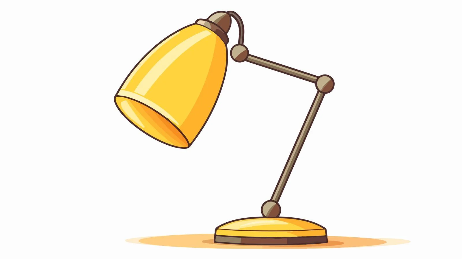 High-Quality Cartoon Desk Lamp — free download from Dotvec