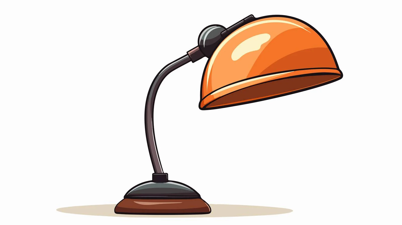 Premium Desk Lamp with Modern Cartoon Design — free download from Dotvec