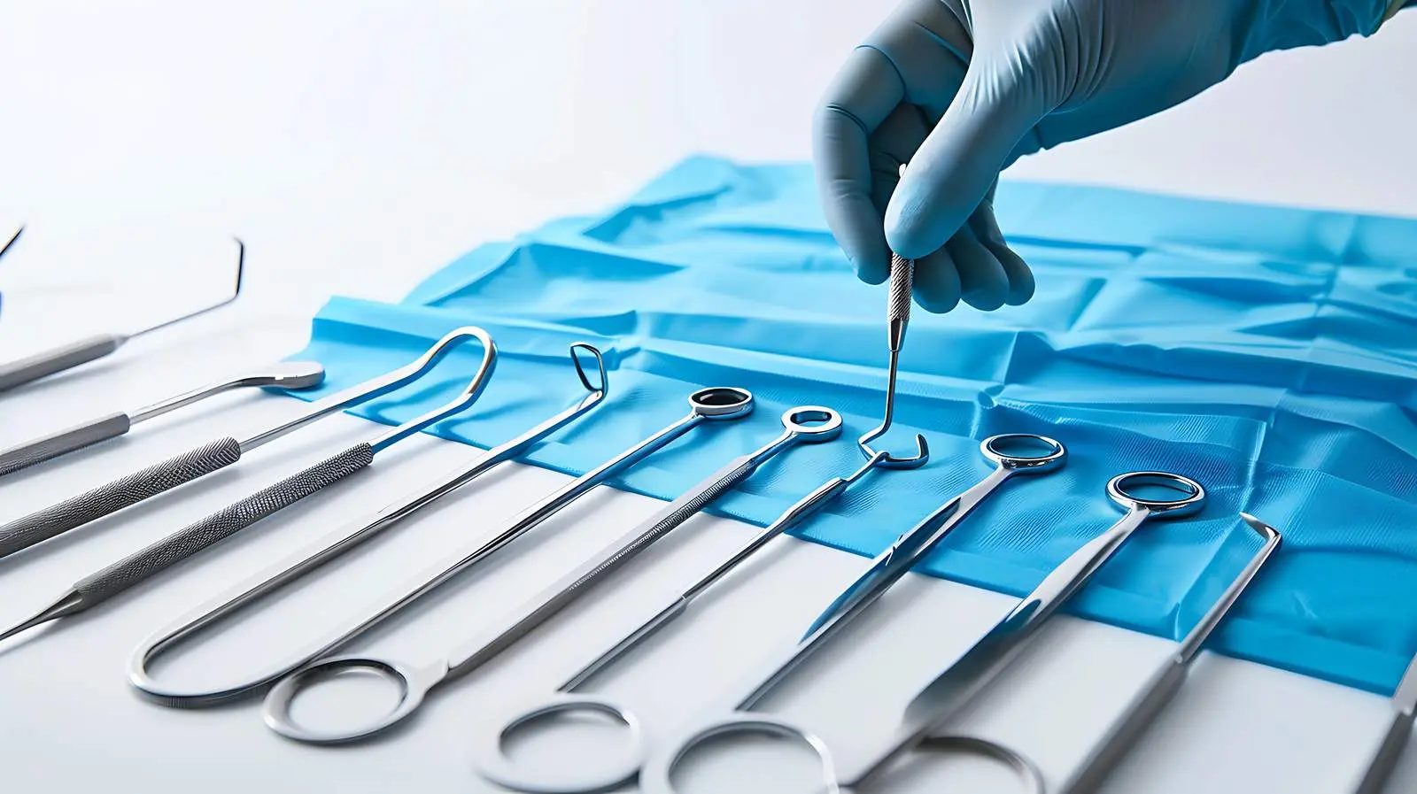 Sterilized Surgery Instruments Close-Up – free operation image from Dotvec