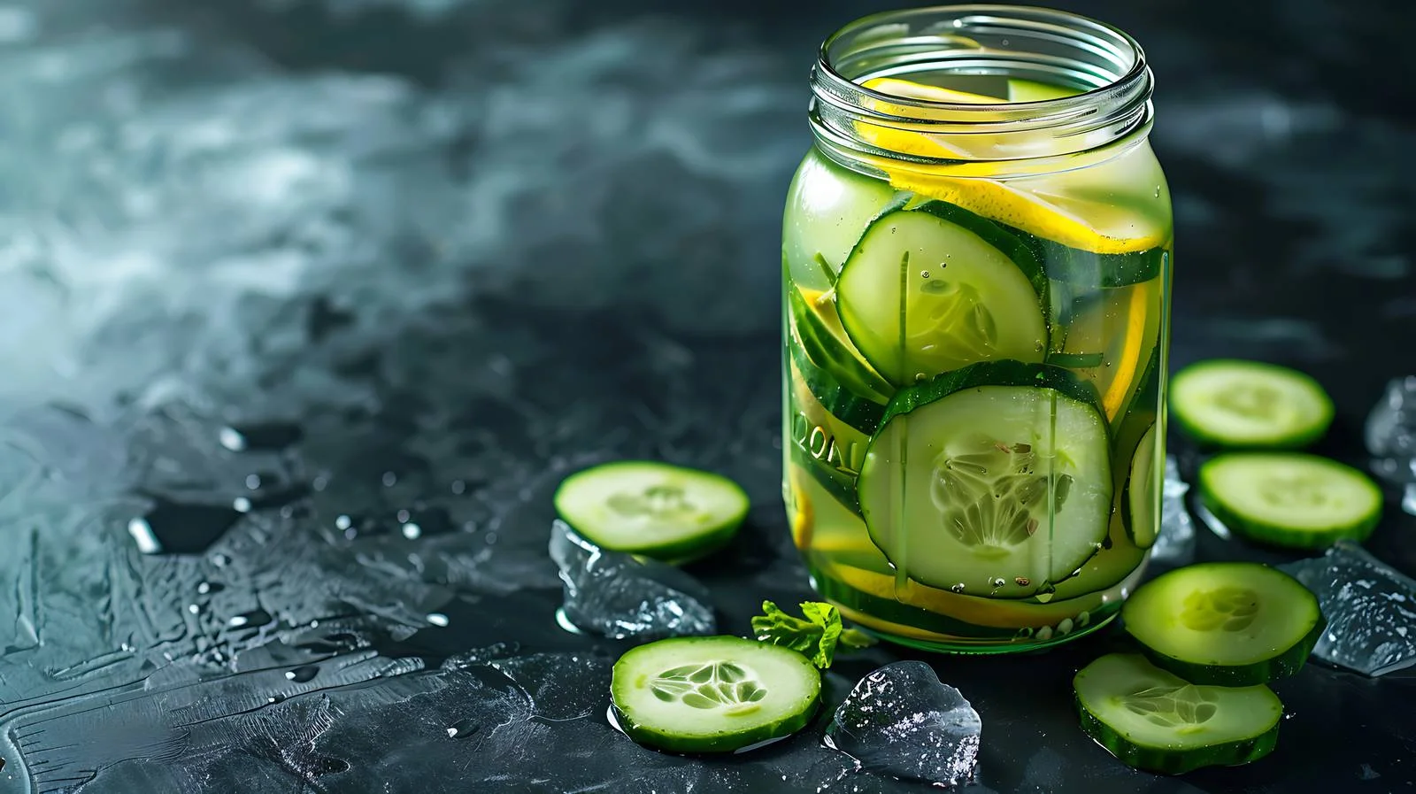 Refreshing Detox Water Jar — free download from Dotvec