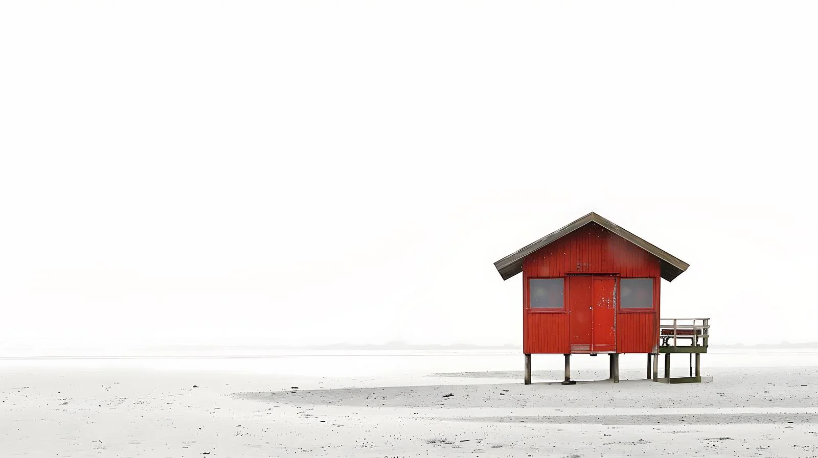 Tranquil children resting in St. Peter-Ording, Germany — free download from Dotvec
