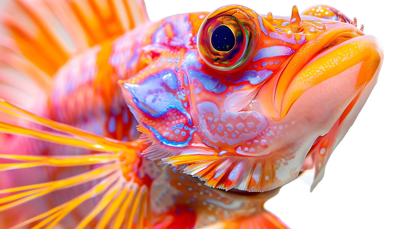 Close-Up Devil Firefish in Aquarium — free download from Dotvec