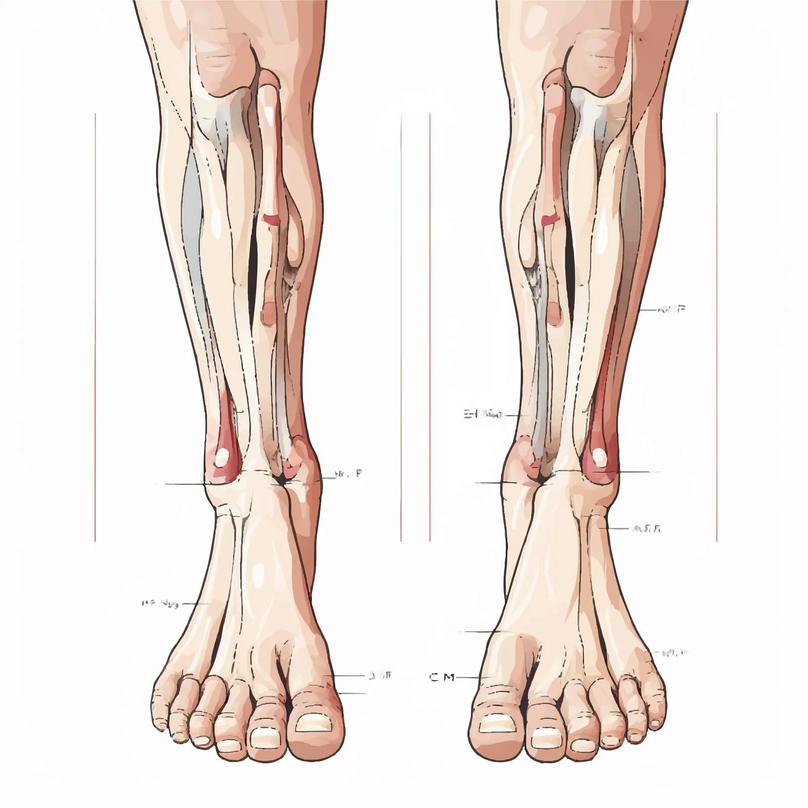 Hammer Toe Deformity and PIP Joint Diagram – free medical resources image from Dotvec