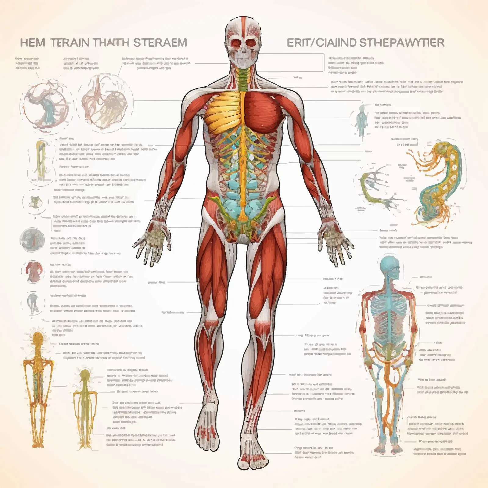 Human Body Systems Diagram Illustration – free respiratory image from Dotvec