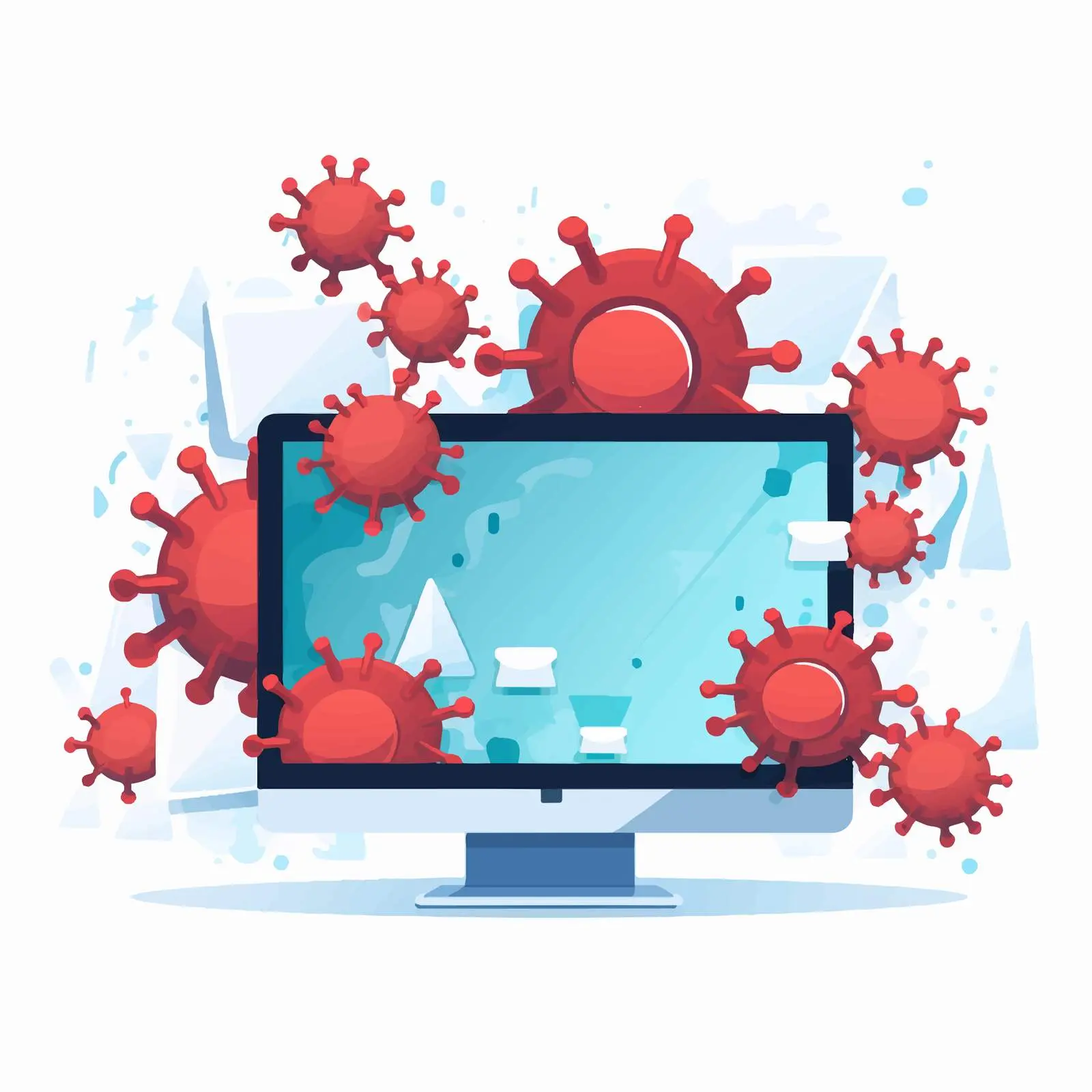 Retro Dialog Windows Error Illustration — free download from Dotvec