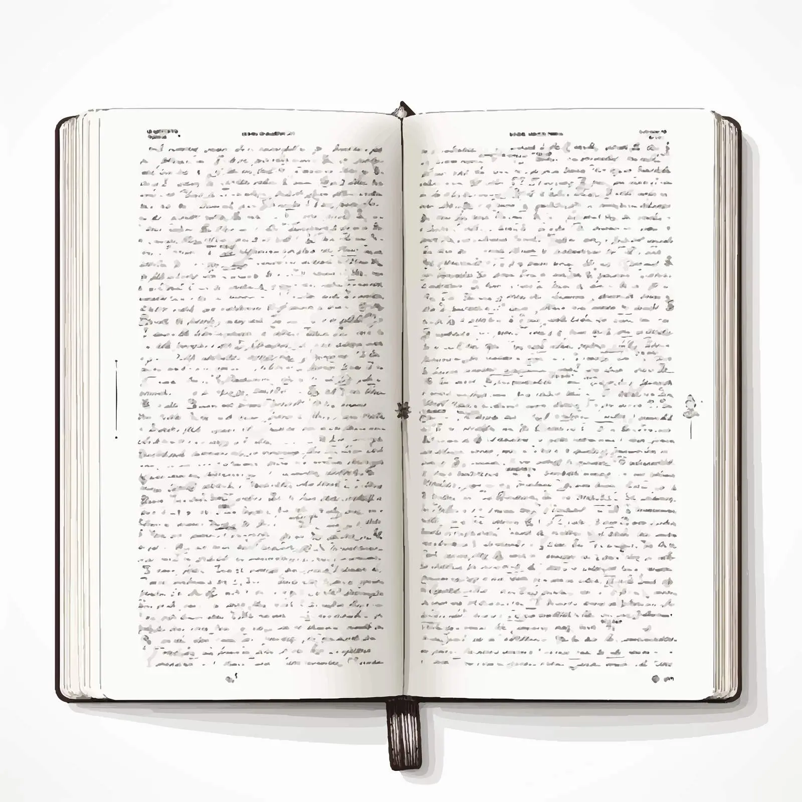 Isolated Dictionary Line Vector Illustration — free download from Dotvec