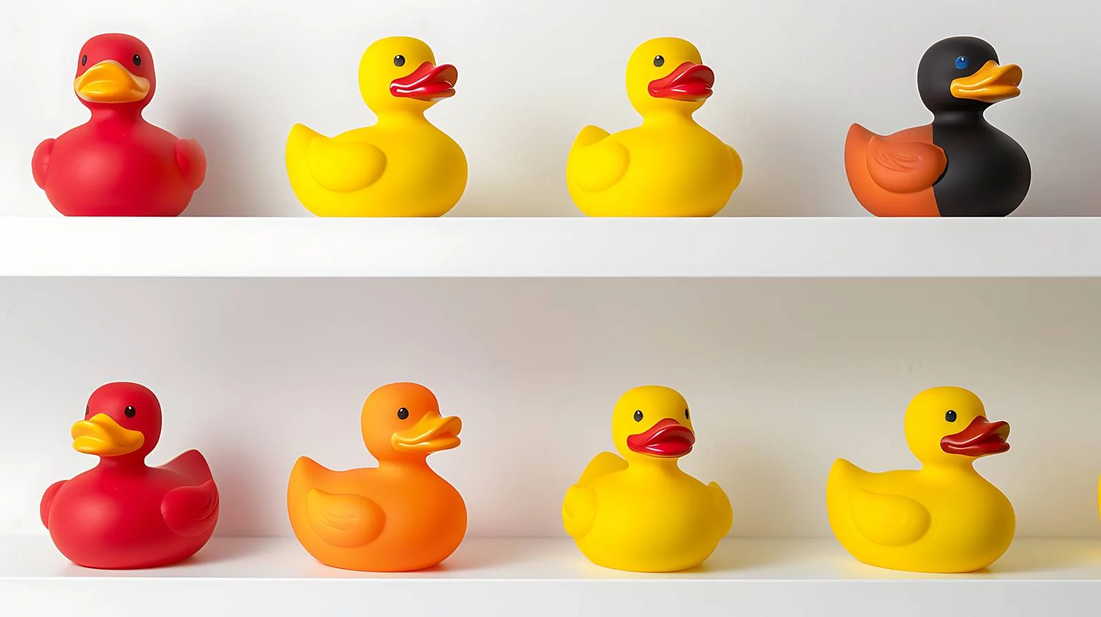 Rubber Ducks Display in Store — free download from Dotvec