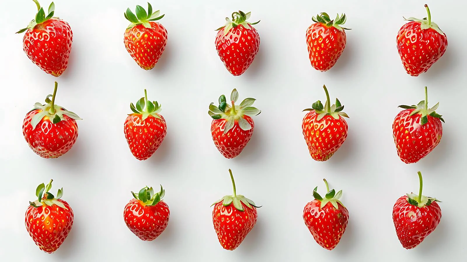 Vibrant Strawberries Composition — free download from Dotvec