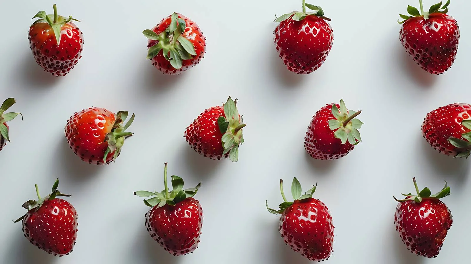 Vibrant Strawberries Composition — free download from Dotvec