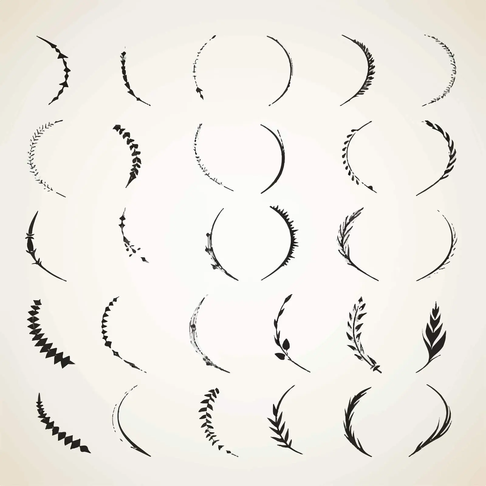 Hand-Drawn Curved Arrows Vector Collection — free download from Dotvec