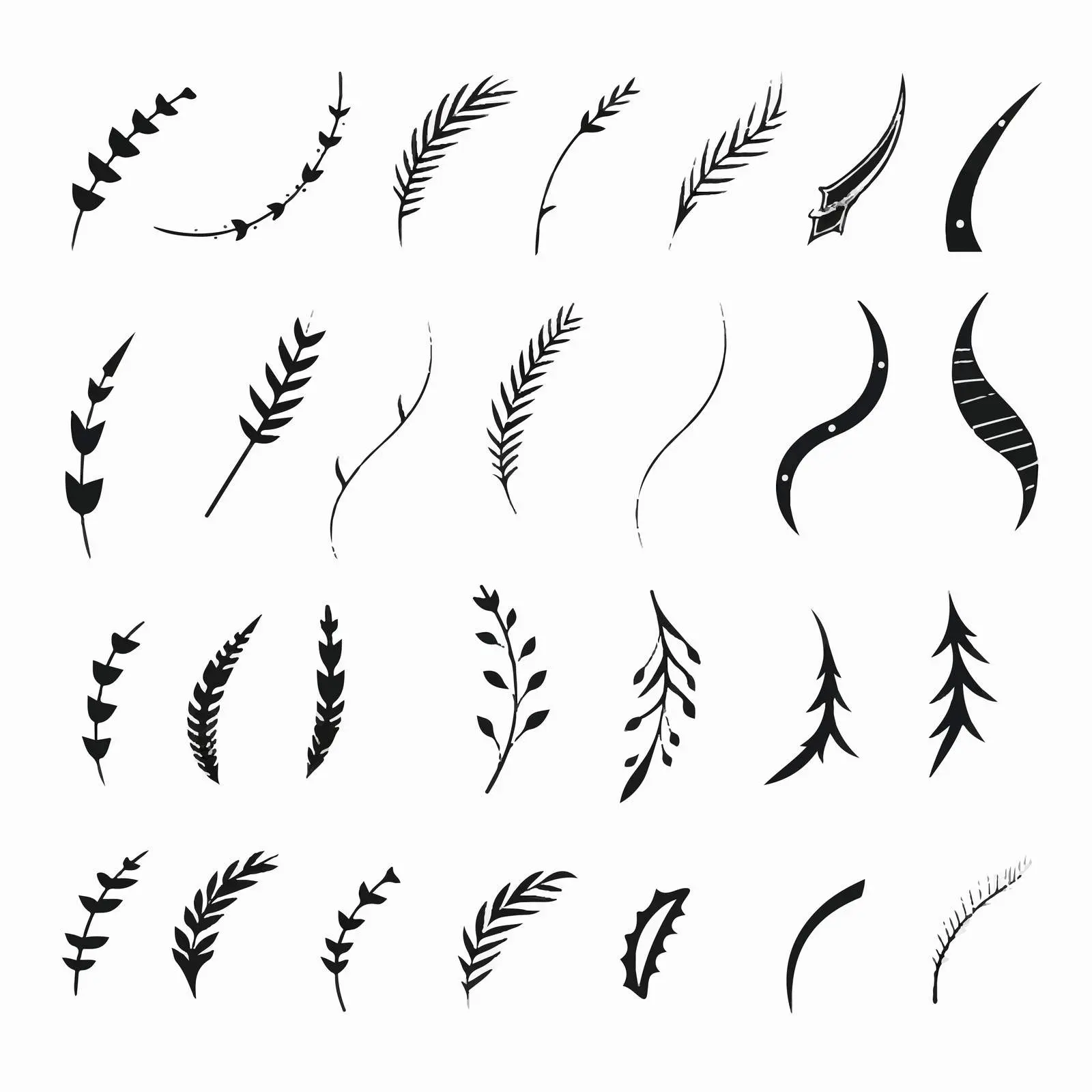 Hand-Drawn Curved Arrows Vector Collection — free download from Dotvec