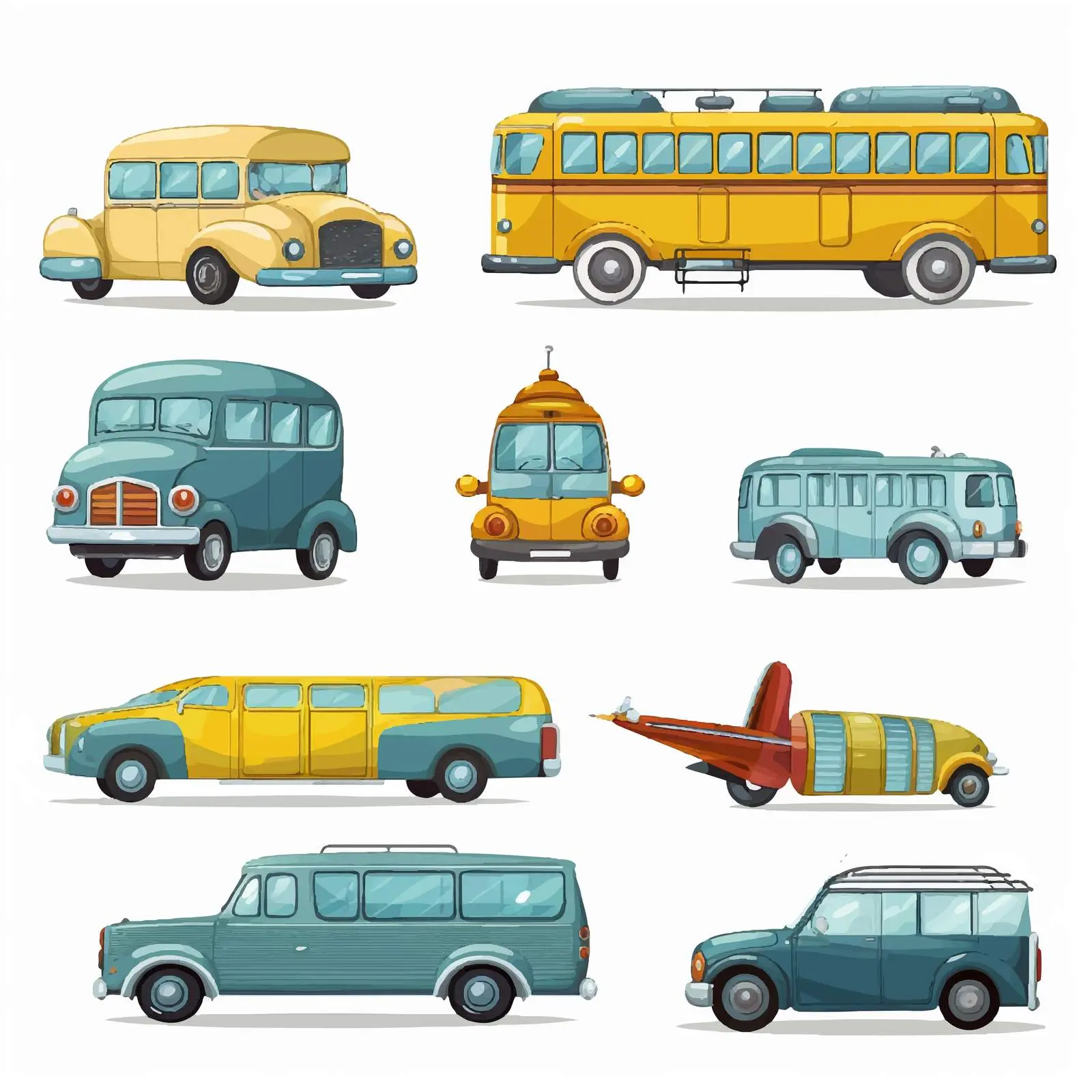 Various Vehicles for Diverse Purposes — free download from Dotvec