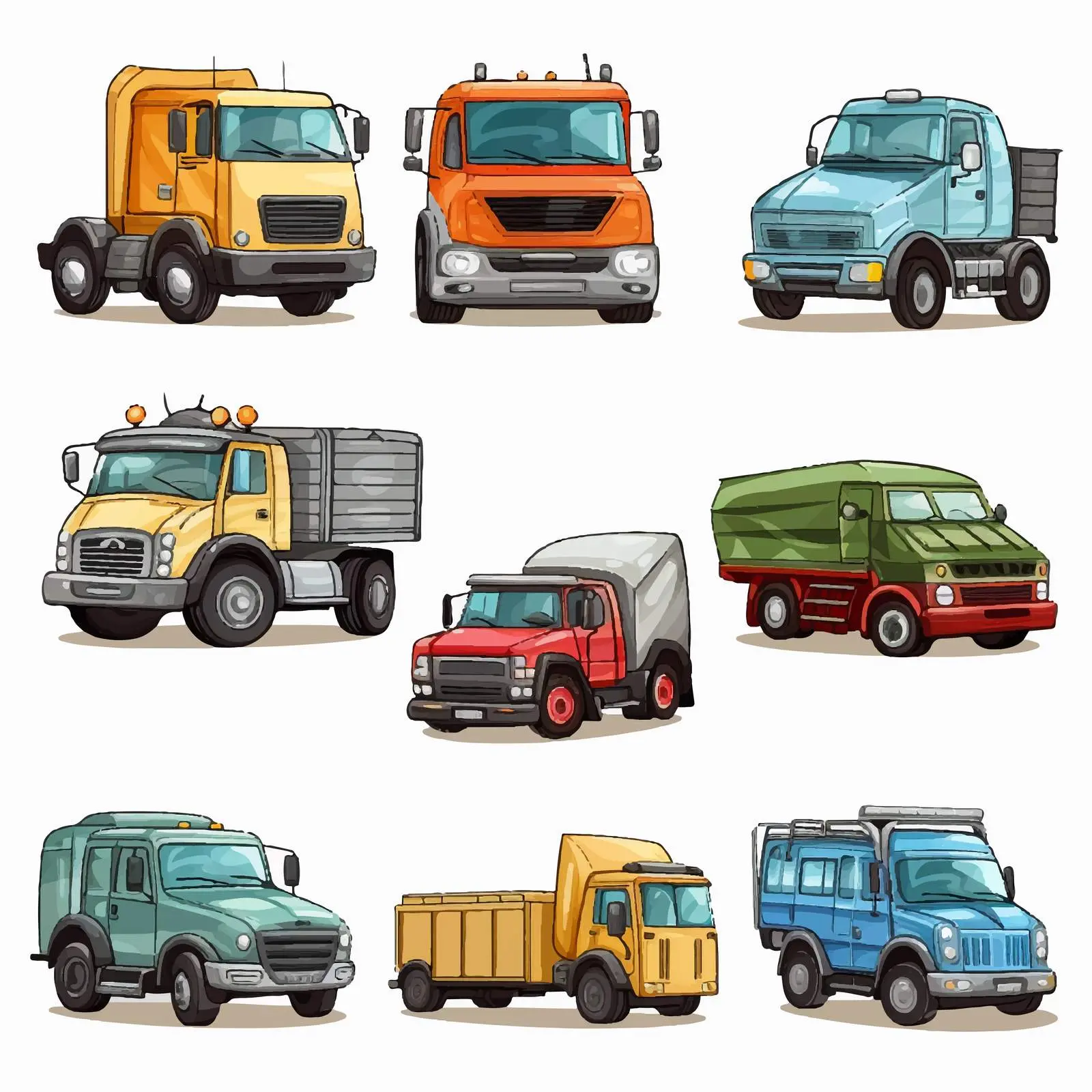 Various Vehicles for Diverse Uses — free download from Dotvec