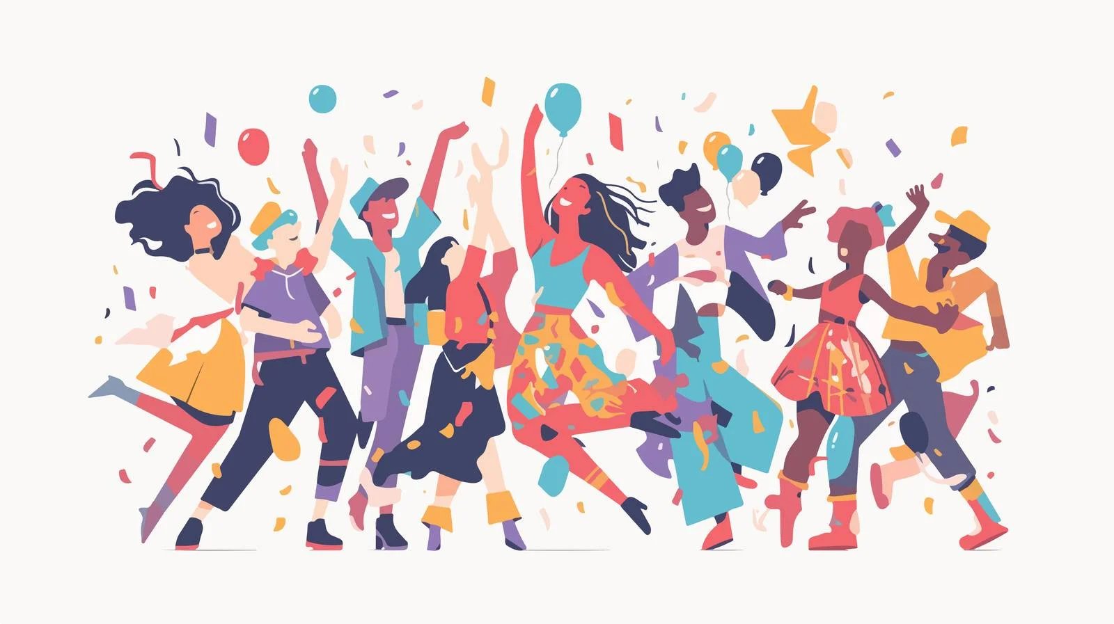 Vibrant Dance School Posters in Vector — free download from Dotvec