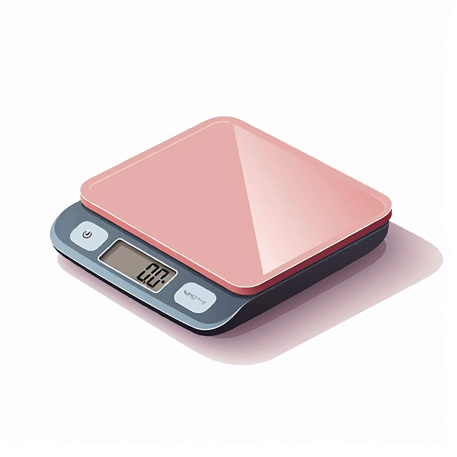 Vector Illustration of Digital Scales on White Background — free download from Dotvec