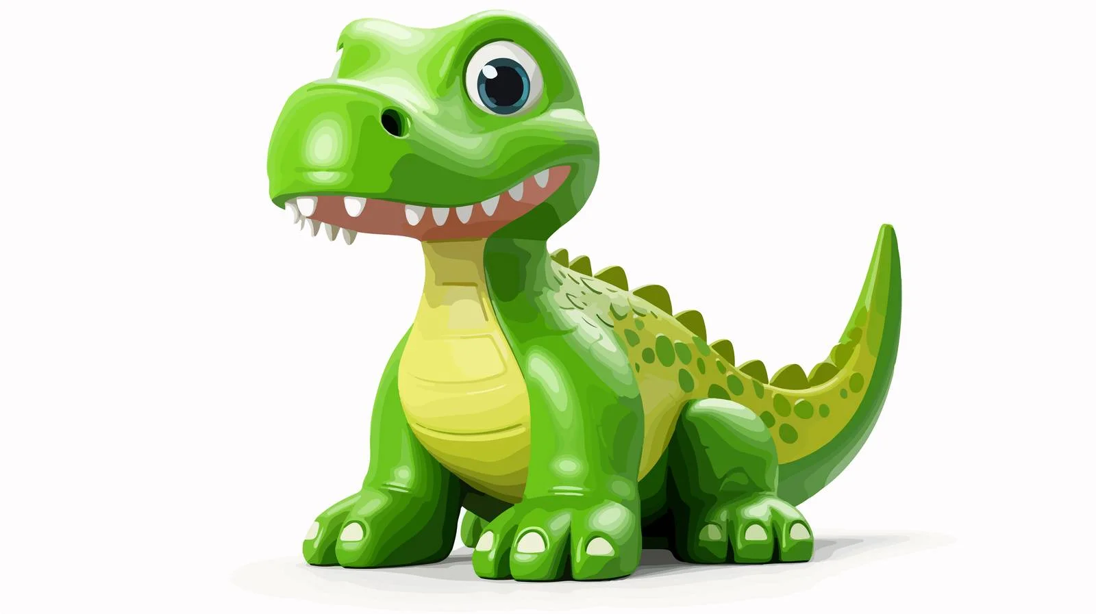 High-Quality Plastic Dinosaur Toy Car — free download from Dotvec