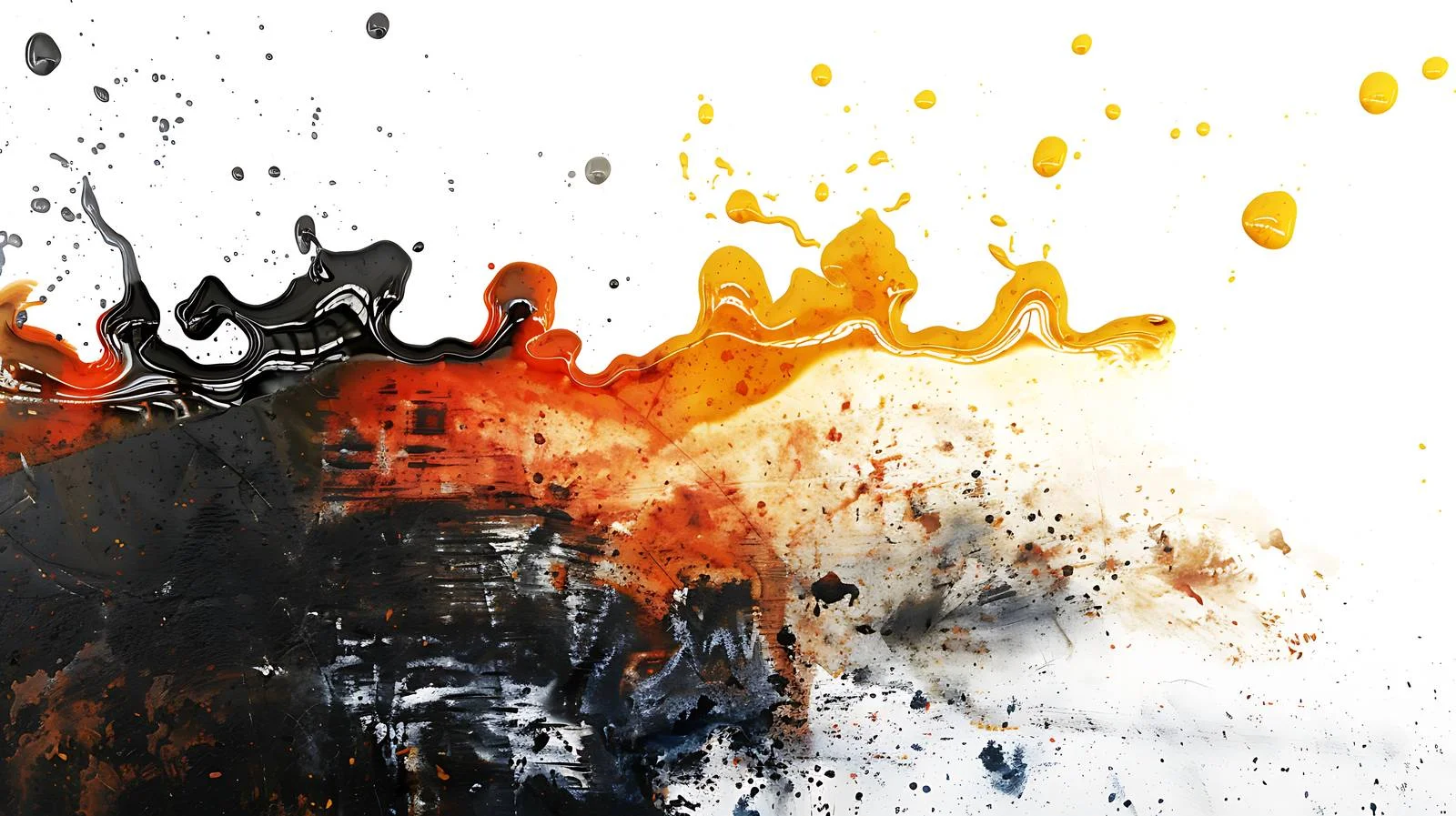 Vehicle oil spill marks on asphalt — free download from Dotvec