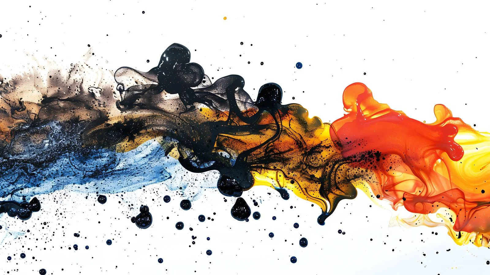 Vivid Engine Oil Stain on Asphalt — free download from Dotvec