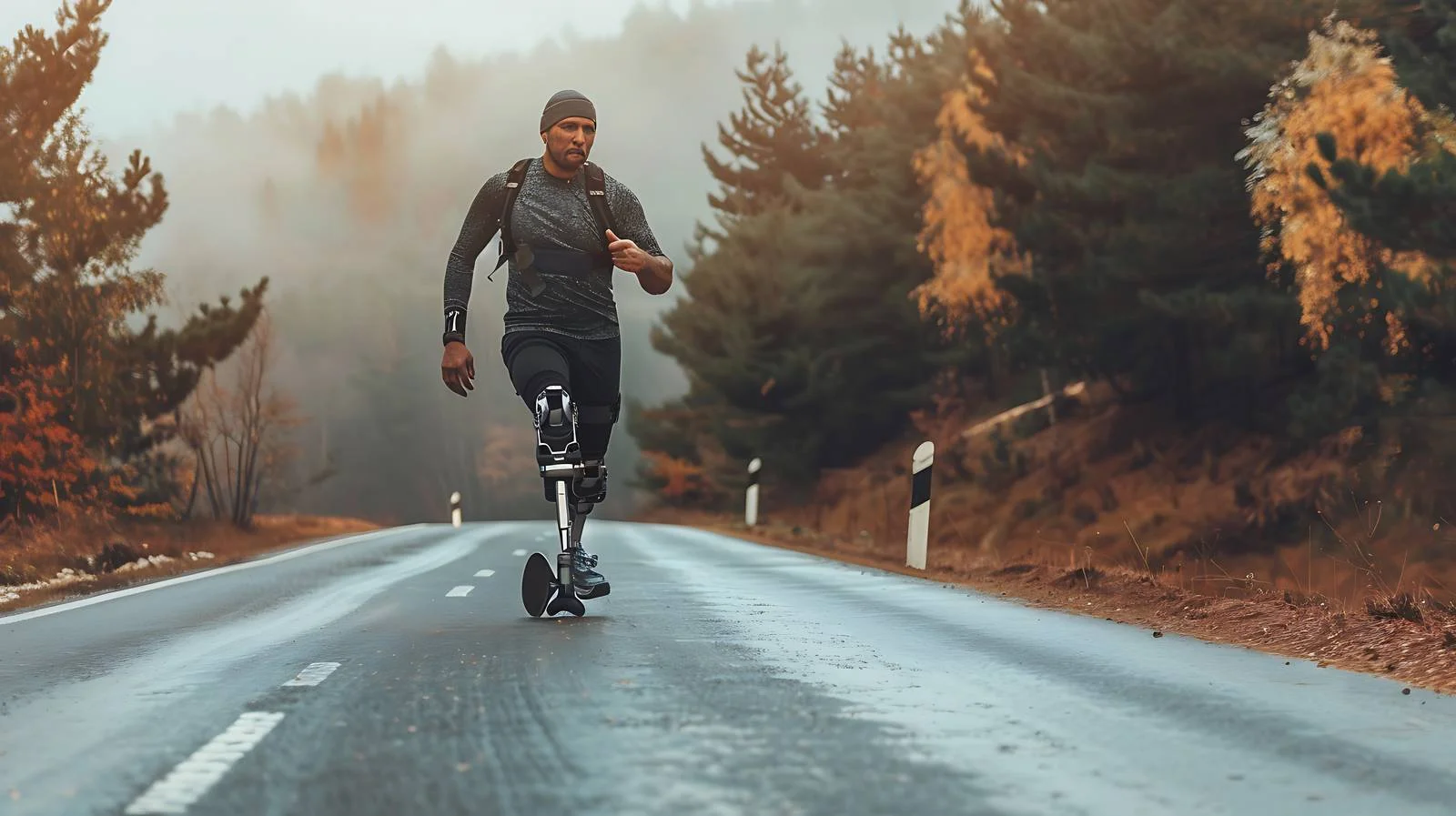 Adaptive Athlete Exercising with Prosthesis – free prosthesis image from Dotvec
