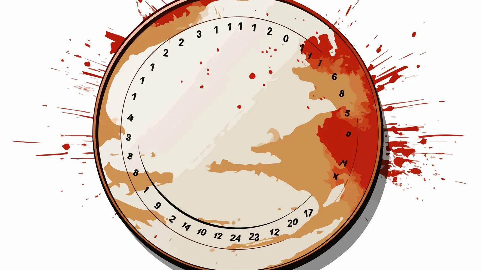 Distressed Work Symbol Peeling Sticker — free download from Dotvec