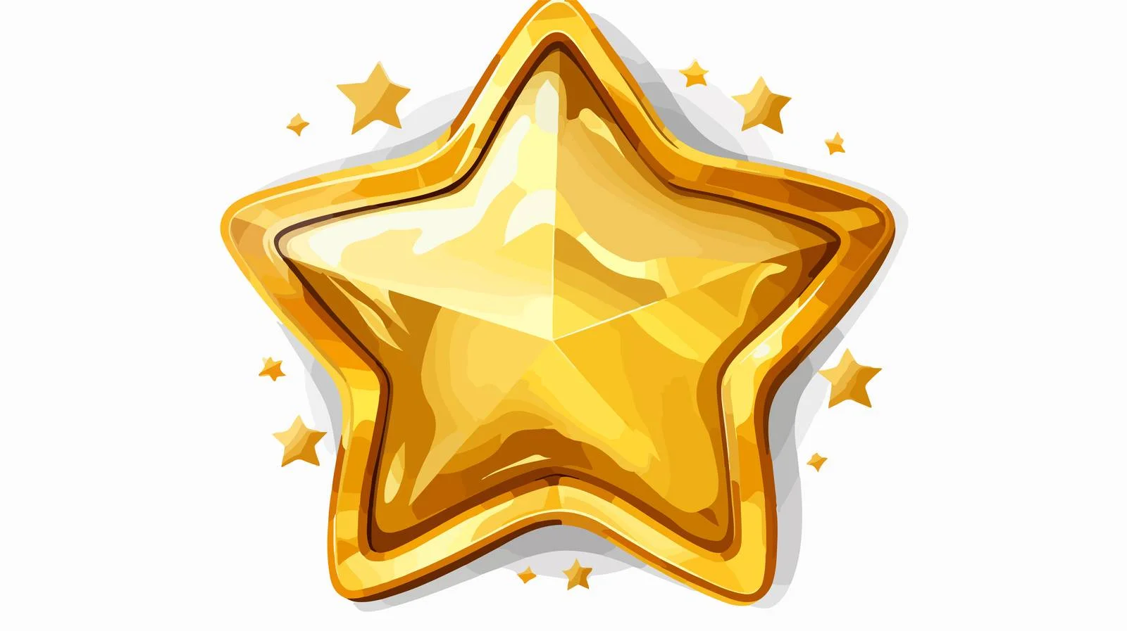 Distressed Gold M Sticker Symbol — free download from Dotvec