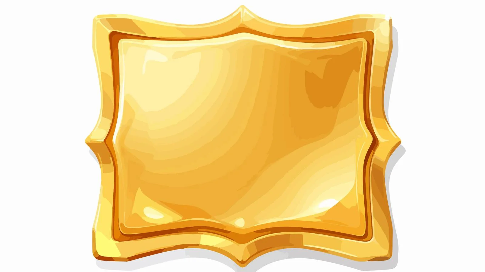 Distressed Gold M Sticker Symbol — free download from Dotvec