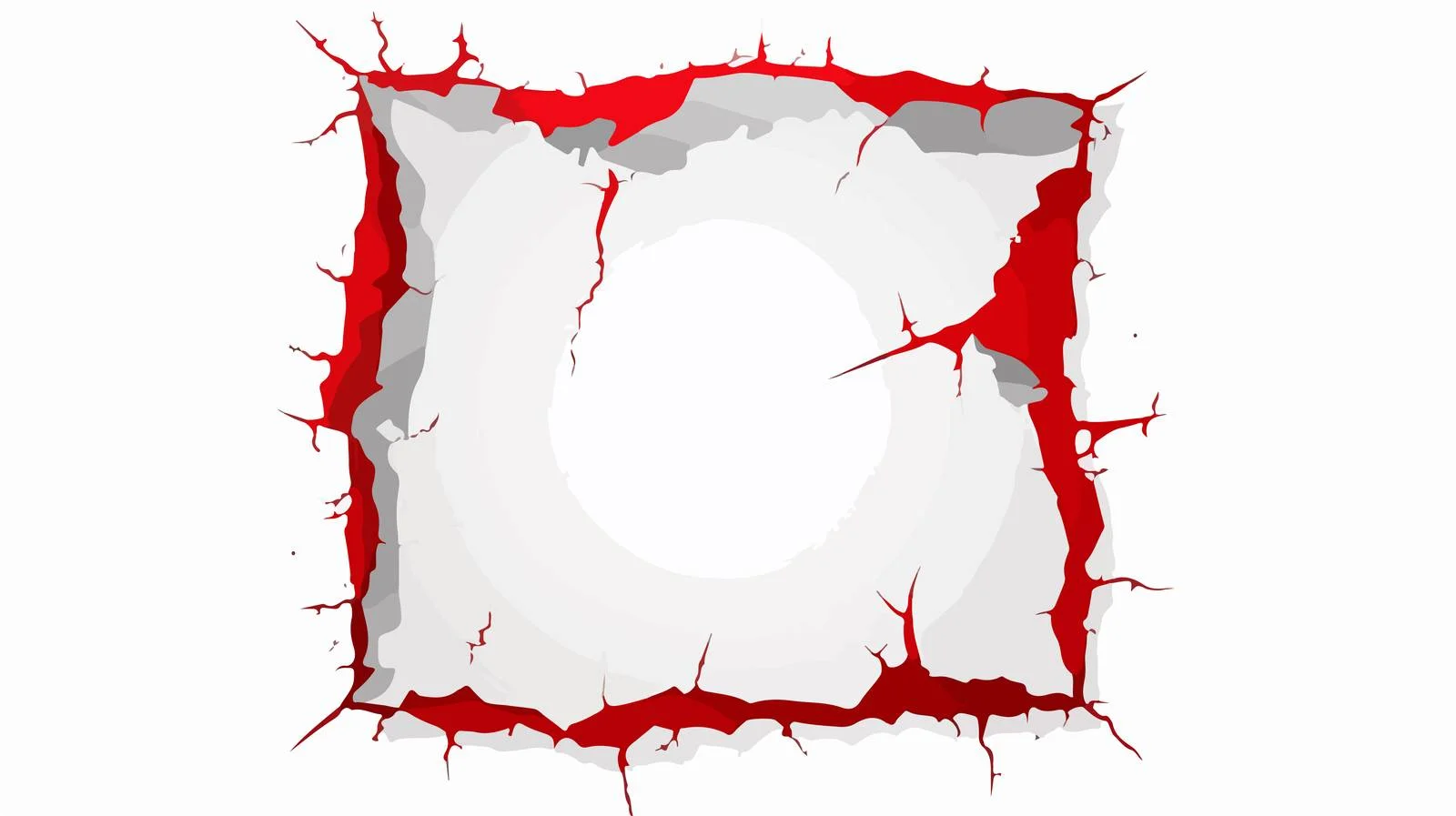 Distressed Import Symbol Sticker — free download from Dotvec