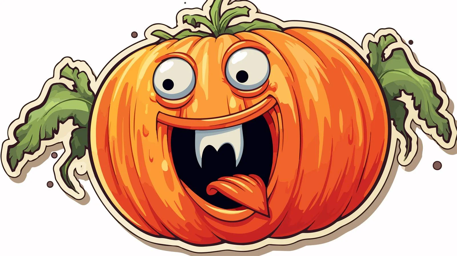 Cartoon Vegetable Sticker — free download from Dotvec
